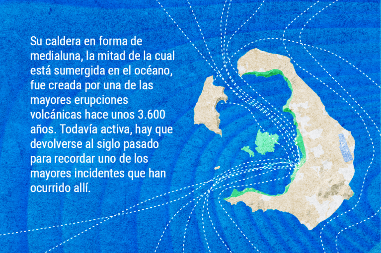 Santorini, el paraíso griego que los temblores están vaciando