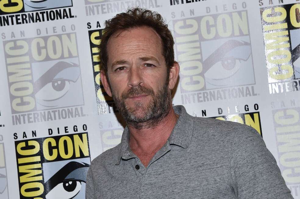 Luke Perry. / AFP