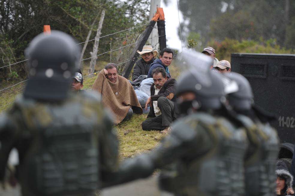 Según cálculos de ANIF, las protestas le costaron a la economía del país $1,8 billones el año pasado. / Andrés Torres