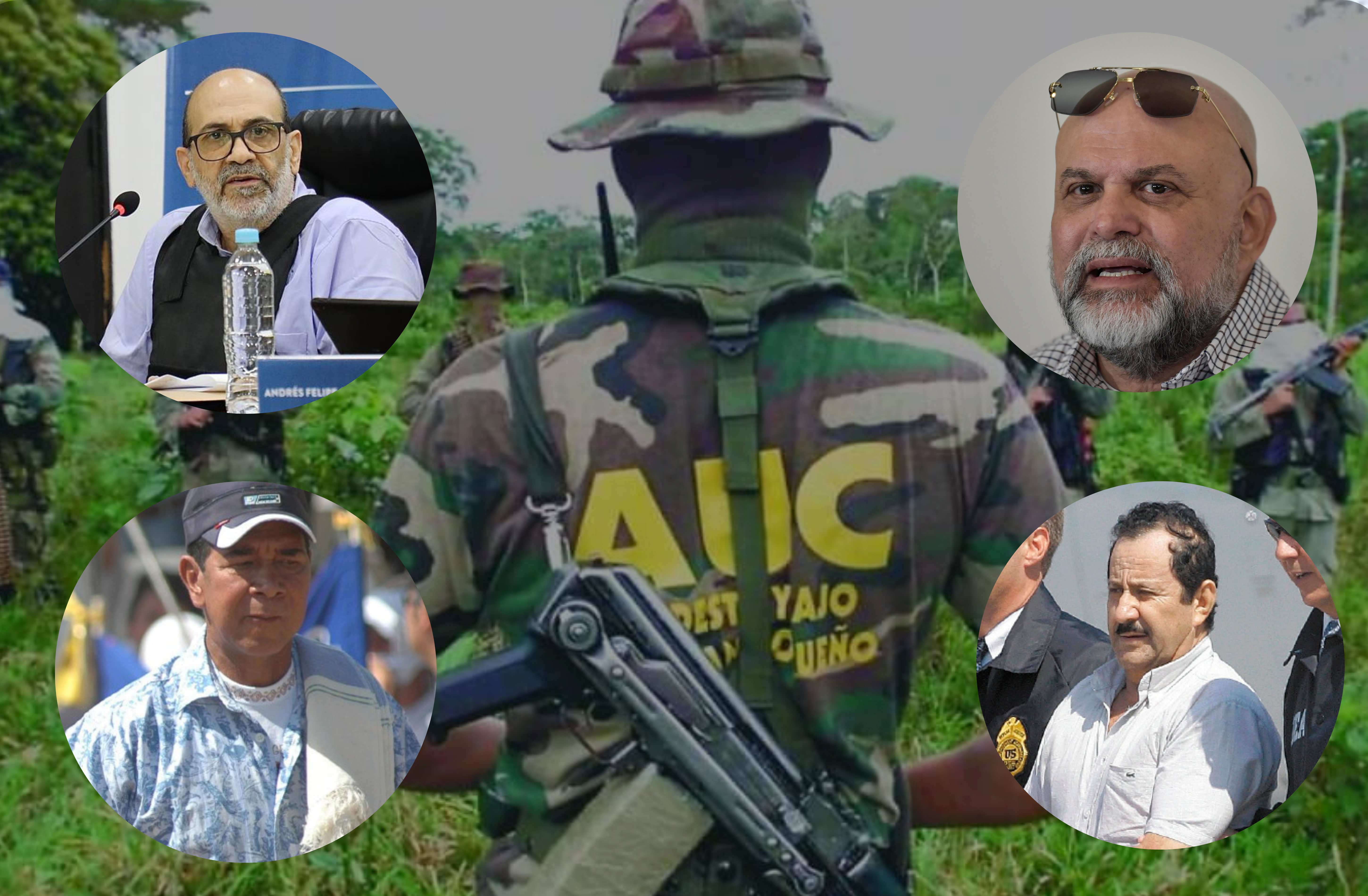 El gobierno del presidente Gustavo Petro nombró gestores de paz a los máximos jefes de las extintas AUC.