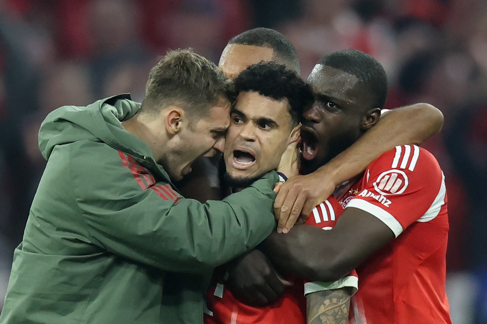 Luis Díaz guio la remontada: Bayern Múnich dejó fuera a Real Madrid en Champions: video