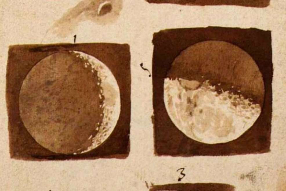 La Luna ilustrada por Galileo Galilei. / ESA