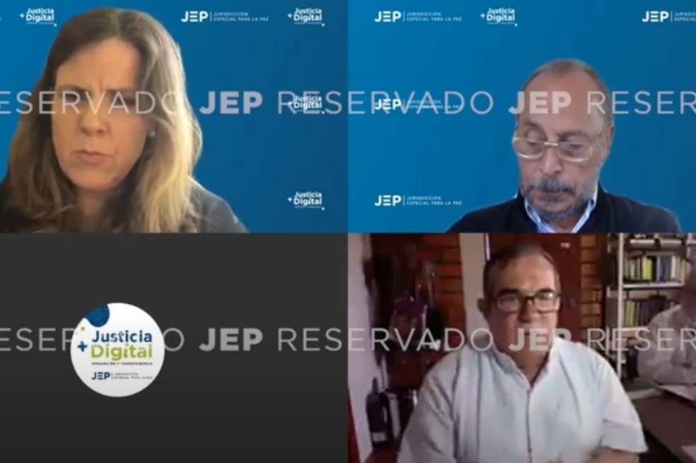 Es el pantallazo de la versión voluntaria de Rodrigo Londoño o "Timochenko".