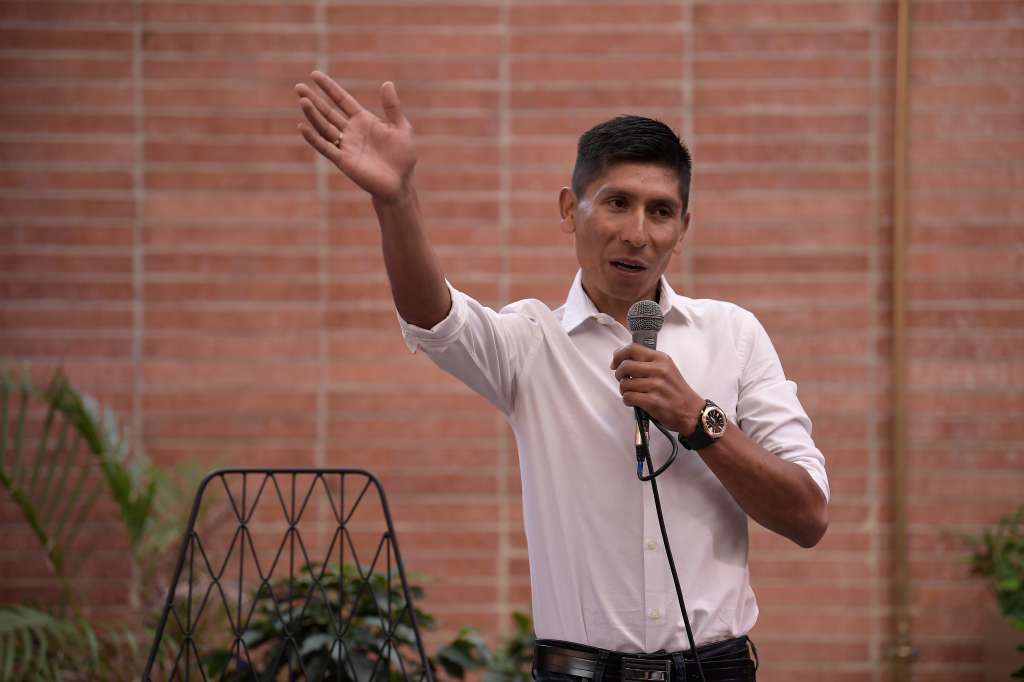 Ciclista colombiano que acabó con los rumores de su retiro este miércoles en una rueda de prensa, en la que aseguró que está listo para seguir compitiendo y que seguirá buscando equipo en Europa.