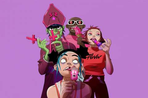 Gorillaz presenta su álbum “Cracker Island” y su canción “Tormenta” con Bad Bunny