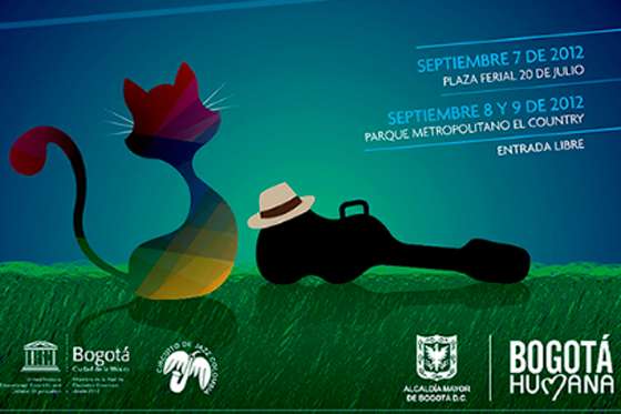 Afiche del Festival Jazz al Parque 2012.