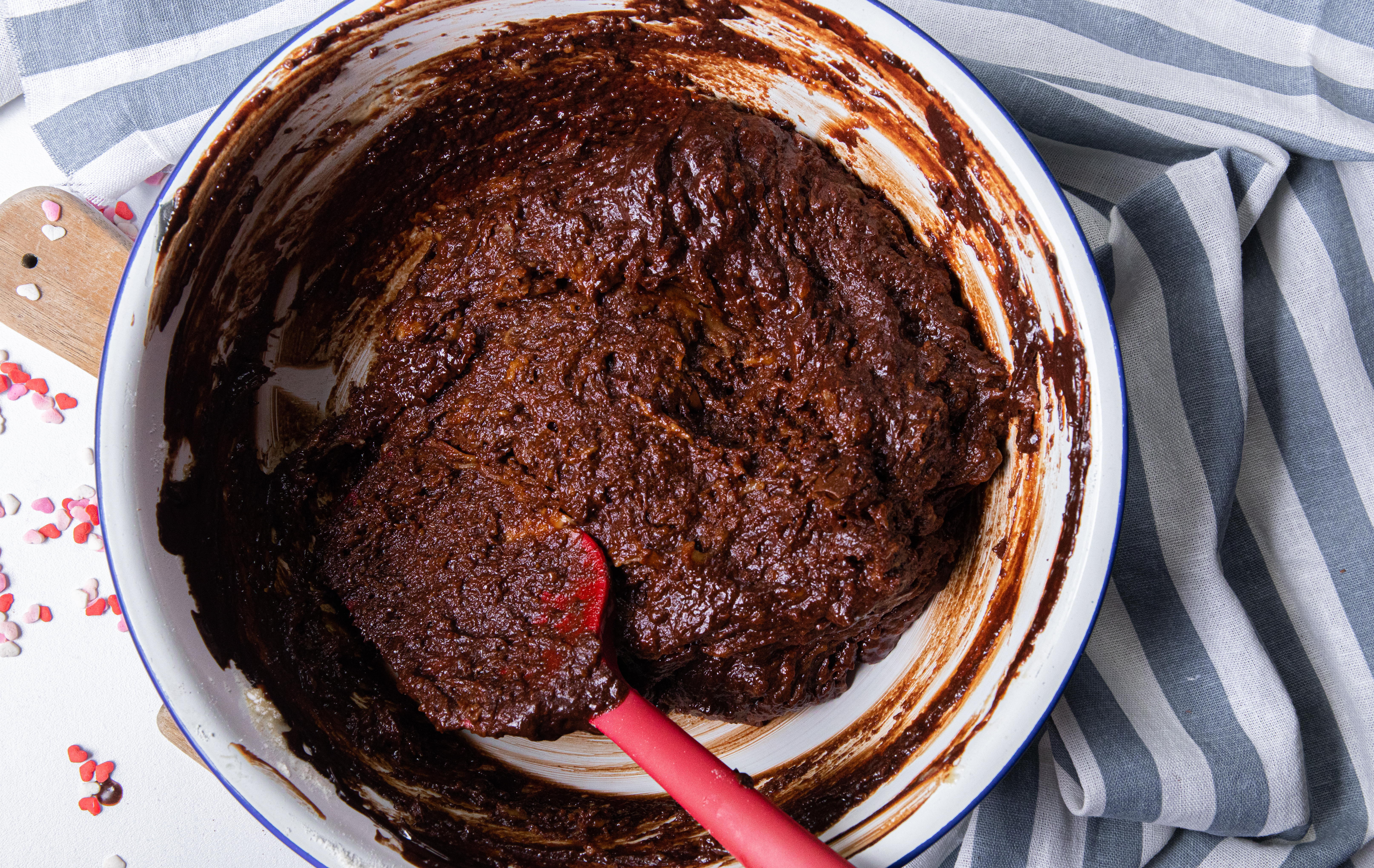 Brownie con ganache de chocolate