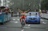 Sergio Martínez, liderato y etapa en la Vuelta de la Juventud