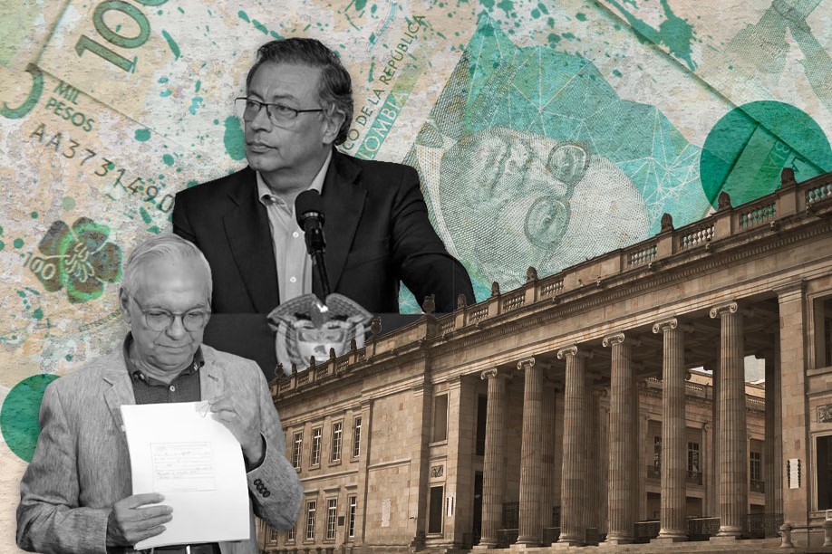 Gustavo Petro y Ricardo Bonilla.