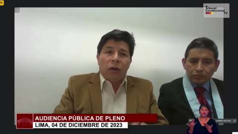 Fiscalía de Perú pide 34 años de cárcel para el expresidente Pedro Castillo