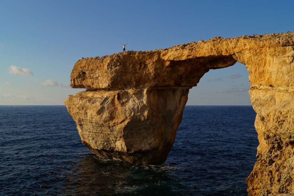Gozo, la segunda isla más grande de Malta alberga paisajes naturales únicos.