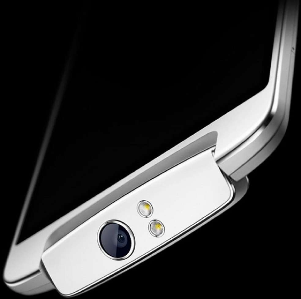 Oppo N1OppoEste mes de junio la marca volvió a sorprender, ahora escondiendo la cámara frontal del dispositivo debajo de la pantalla del mismo. Un video muestra cómo funciona este mecanismo.