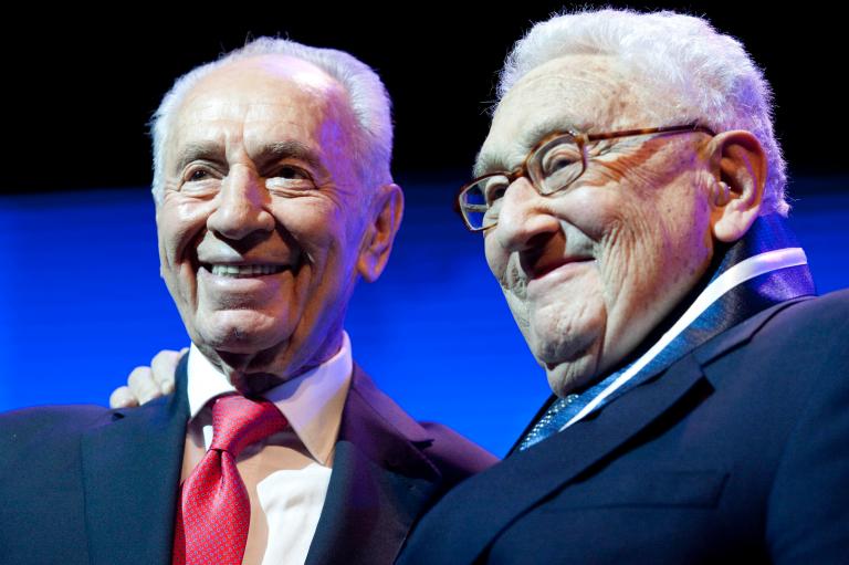 Henry Kissinger y personalidades del mundo