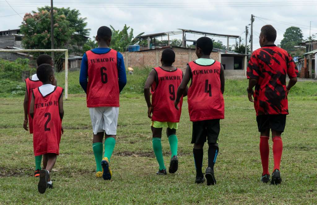 Escuela de Fútbol en Tumaco