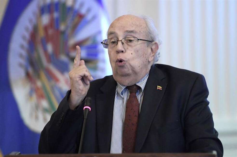 La OEA reconoció hoy a Gustavo Tarre como embajador de la Asamblea Nacional ante ese organismo. / AFP