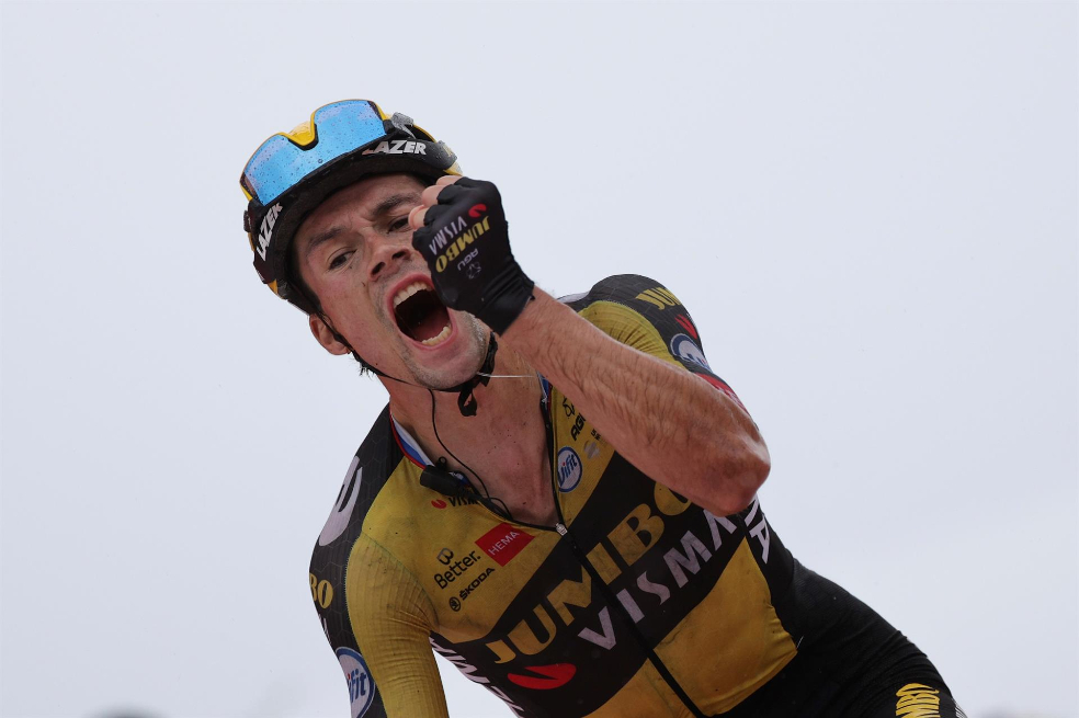 Primoz Roglic volvió a vestirse de rojo tras la etapa reina de La Vuelta.