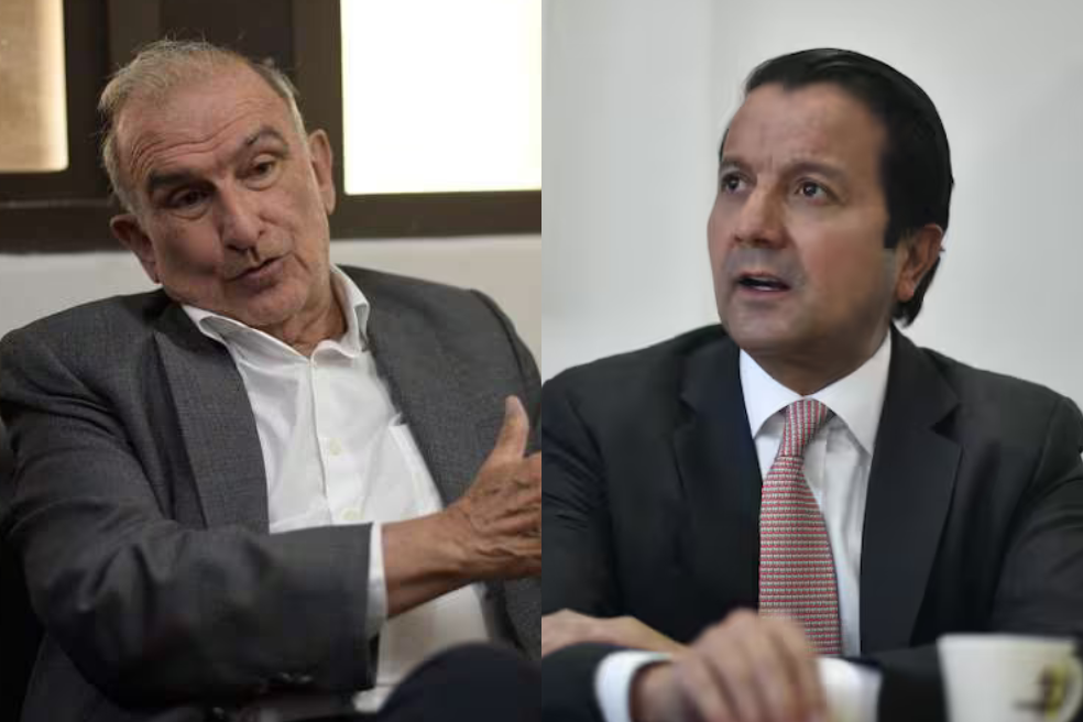 Los ahora exsenadores Humberto de La Calle y David Luna renunciaron este 27 de enero a sus curules en el Congreso.