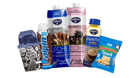 Así se produce y distribuye la leche Alpina