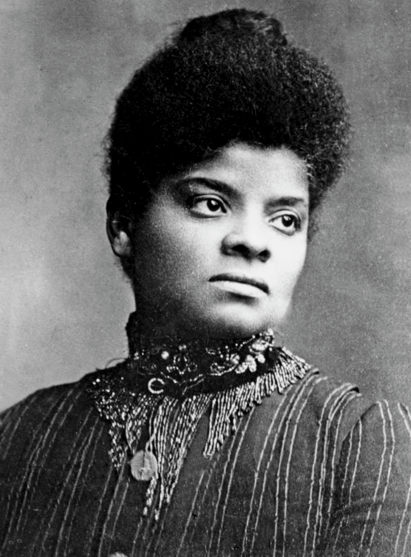  Ida B. Wells marchó en el desfile sufragista de Washington en 1913, a pesar de la negativa a la participación de mujeres afroamericanas. / Cortesía Universidad de Chicago