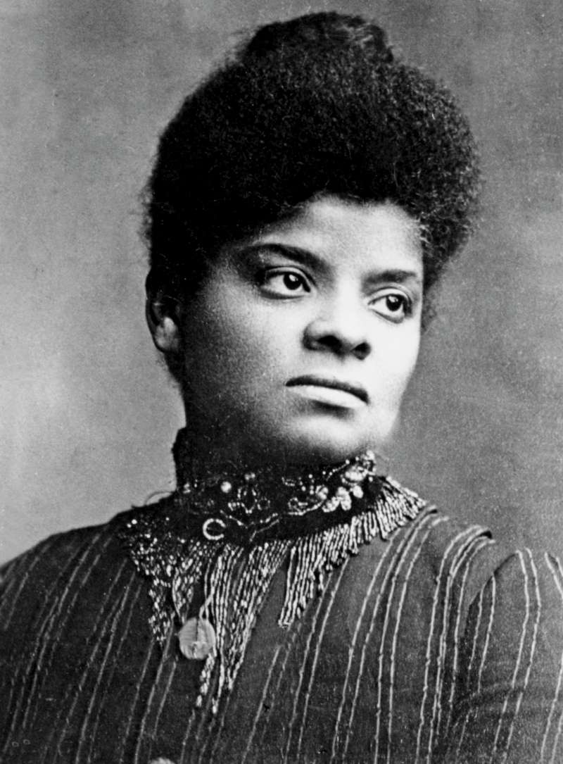 Ida B. Wells marchó en el desfile sufragista de Washington en 1913, a pesar de la negativa a la participación de mujeres afroamericanas. / Cortesía Universidad de Chicago