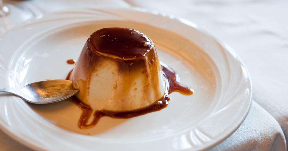 Flan de queso y leche condensada