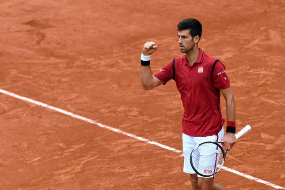 Novak Djokovic avanzó a semifinales de Roland Garros. Foto: AFP