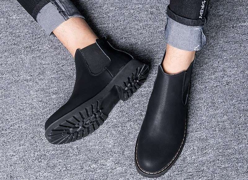 Estos botines te dan una comodidad mayor por su diseño sin cordones