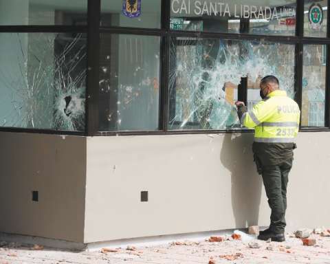 Protesta por libertad de presunto abusador, terminó en asonada contra CAI en Kennedy