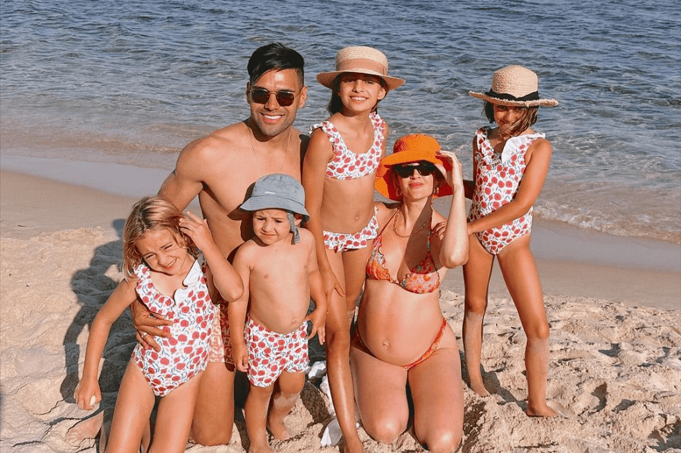 Video: así fue el tierno encuentro de la bebé de Falcao y sus hermanitos