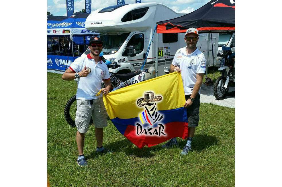 Archivo particular / Juan Esteban Sarmiento y Mateo Moreno (der.) competirán en motos.