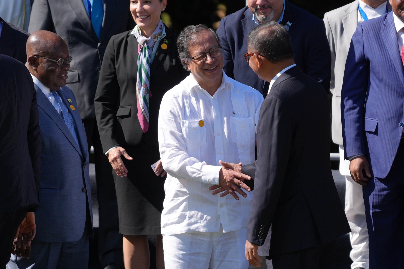 Gustavo Petro en La Habana, Cuba, donde se reunió el G77+ China este 15 de septiembre.