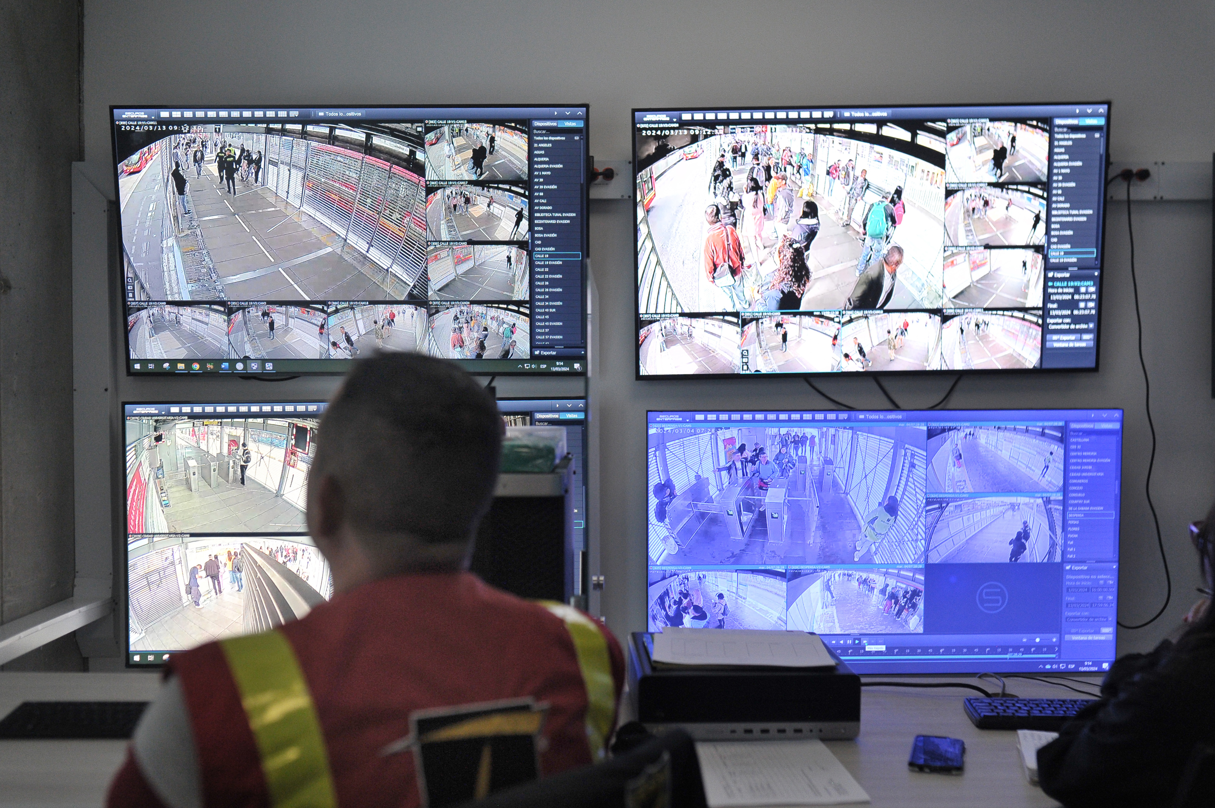 Centro de control de Transmilenio