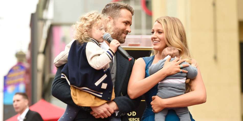 Blake Lively y Ryan Reynolds nombraron a su primera hija, James en honor al padre del actor.