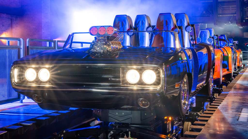 Universal Studios Hollywood revela autos de la montaña rusa Fast & Furious: Hollywood Drift