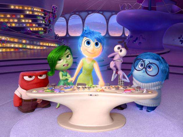 Personajes de la película Intensamente de Pixar /Prensa libre.
