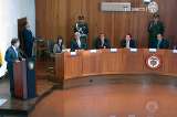 "No se trata entonces de sacrificar la justicia para lograr la paz": Santos