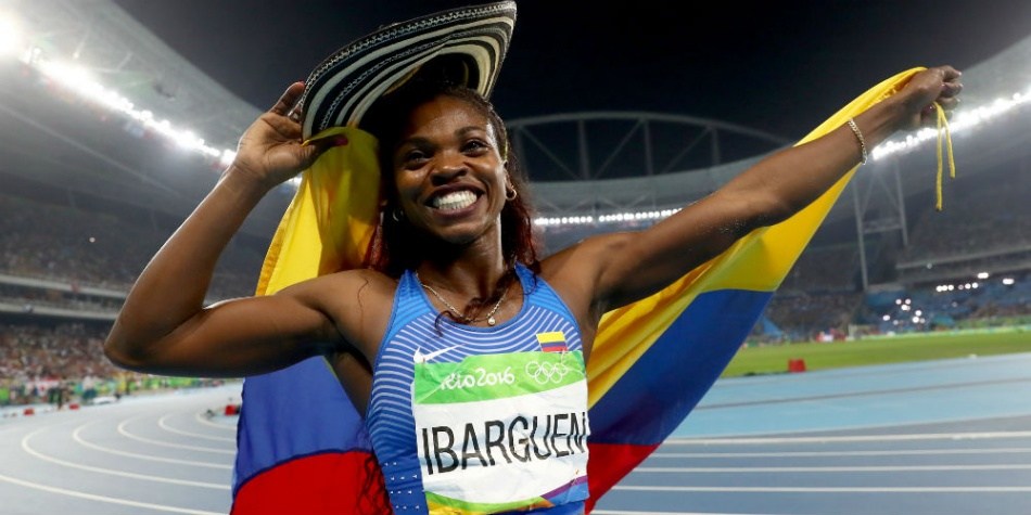 Caterine Ibarguen es por cuarta vez, la deportista del año de El Espectador