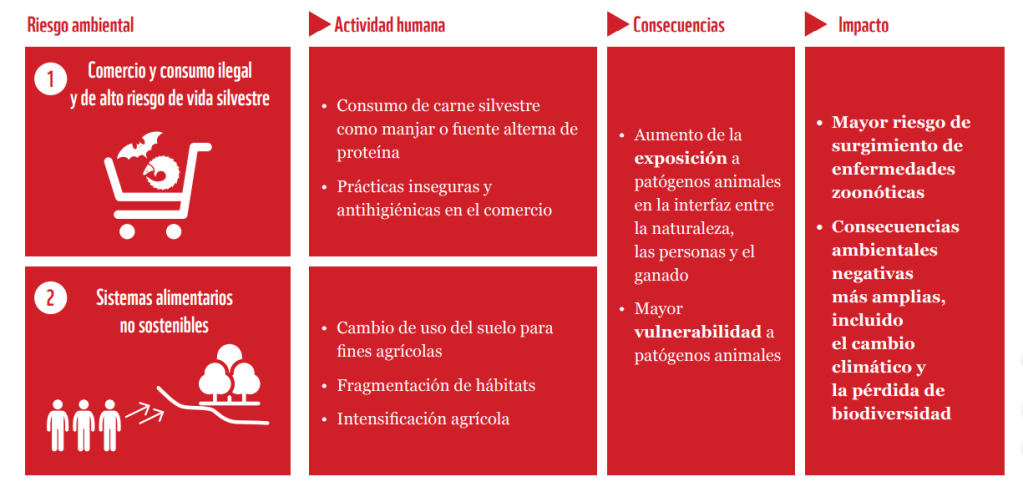 Estas son algunas de las actividades que deben cambiar según el informe.