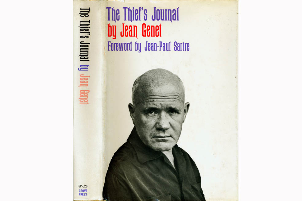 Dust jacket of the first US edition of The Thief's Journal by Jean Genet