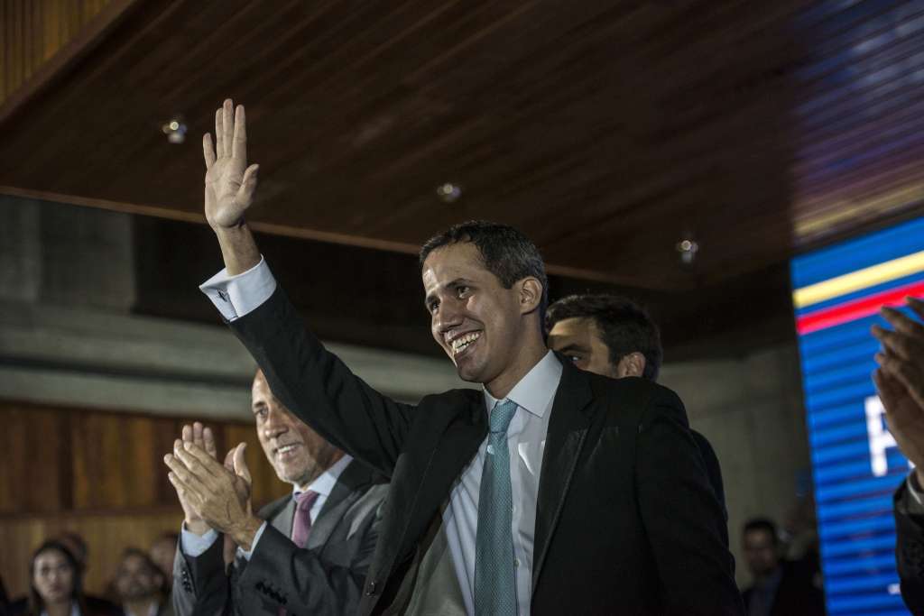 El presidente de la Asamblea Nacional de Venezuela, Juan Guaidó, convocó a nuevas marchas en el país. / Agencia Anadolu