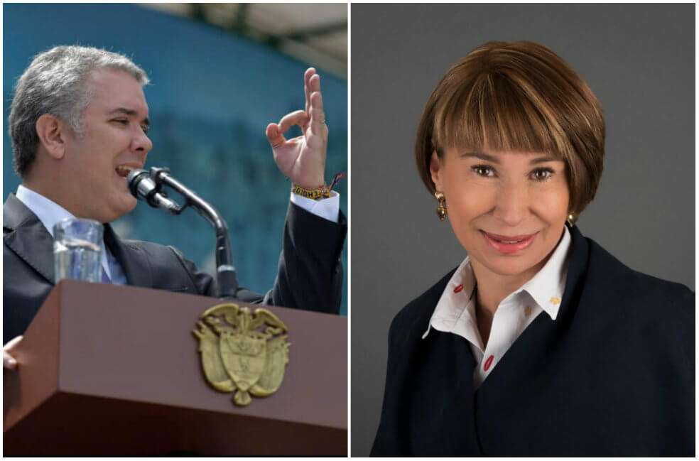 El presidente Iván Duque sale en defensa de las palabras de la ministra de Trabajo, Alicia Arango, sobre la reforma pensional y la propuesta de contratar por horas. Dijo, además, que el empleo informal está por el orden del 47 %.  / Archivo El Espectador