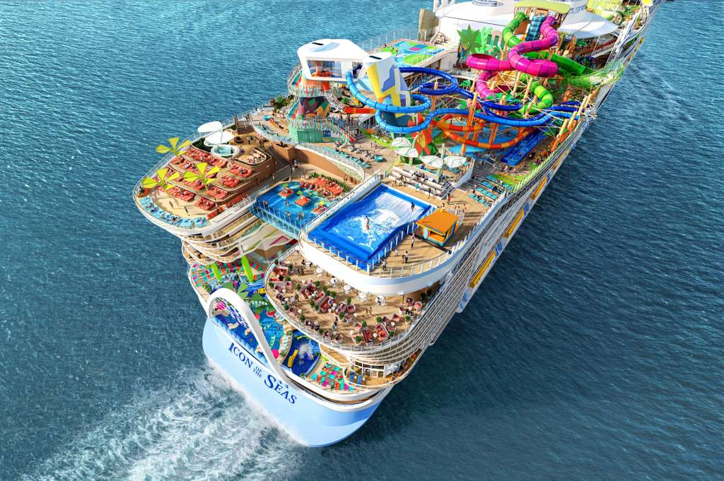El debut del Icon Class presenta el siguiente paso de Royal Caribbean hacia un futuro de energía limpia.