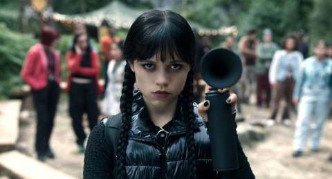 Jenna Ortega de ‘Merlina’ reapareció con increíble cambio de imagen