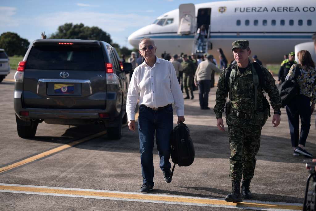 Ministro de Defensa, acompaña al presidente Gustavo Petro a Arauca.