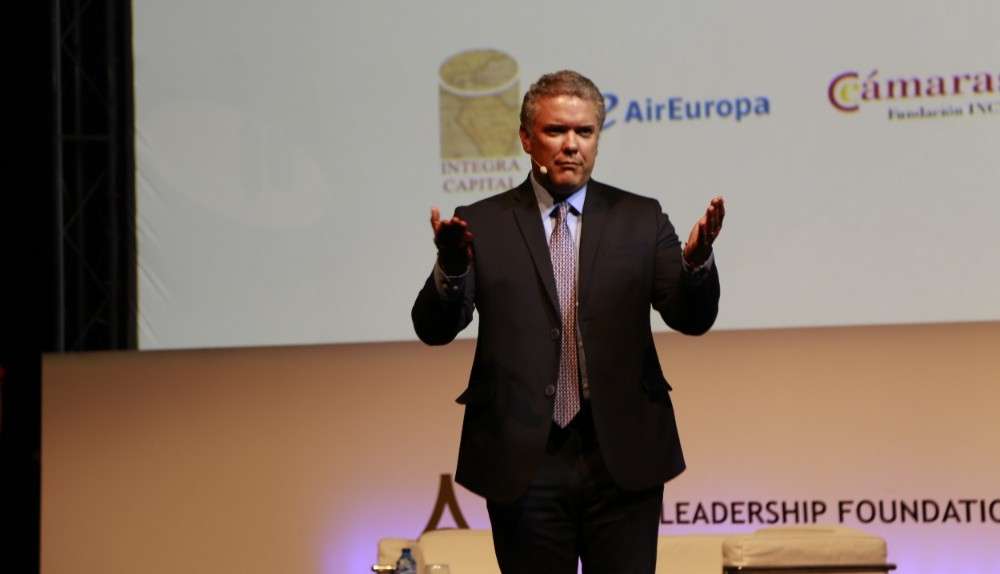 Duque viajó a Davos, Suiza, para participar del Foro Económico Mundial. / Archivo particular