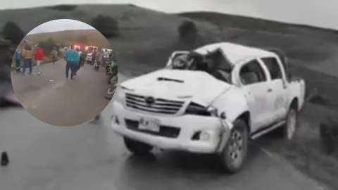 Accidente en Sumapaz deja un muerto y cuatro heridos: esto se sabe