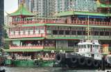 Famoso restaurante flotante deja Hong Kong después de casi 50 años