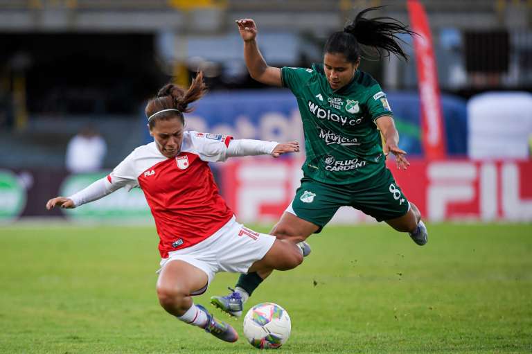 En imágenes: así se vivió el triunfo de Santa Fe en la final de la Liga Femenina