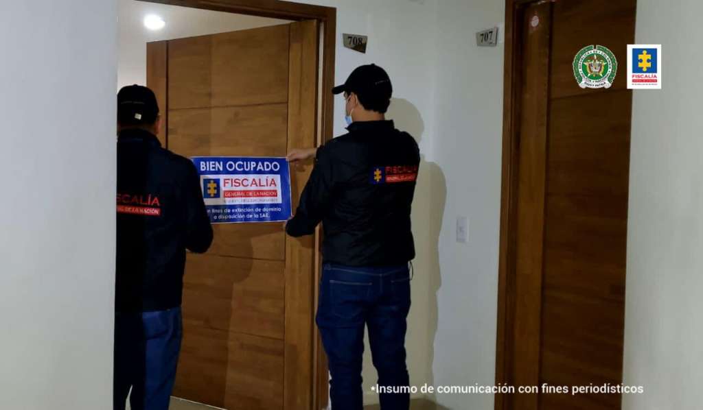 Extinción de dominio a alias Butaco