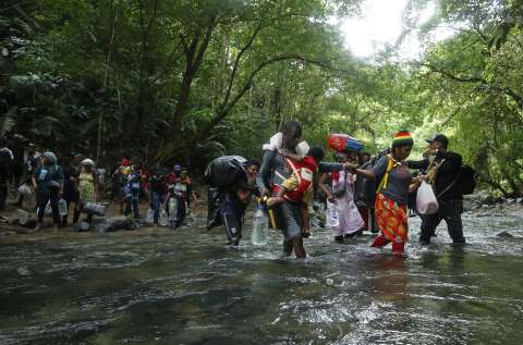 Este año 14.659 colombianos han cruzado el Darién y al menos 42 migrantes murieron